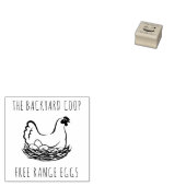  kipbedrijf Eierstempel Rubberstempel (Gestempeld)