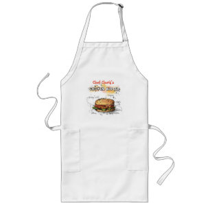 Kipburger Kunst Persoonlijk Grilleer Schort