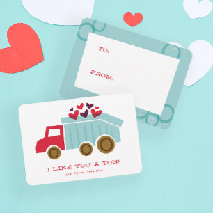 Kipcar Kids Klas Valentijnskaart Bedankkaart