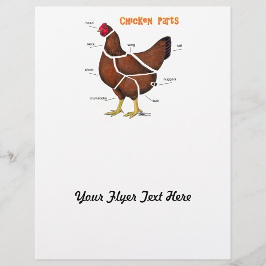 Kipdelen Flyer (Voorkant)