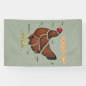 Kipdelen Spandoek (Horizontaal)