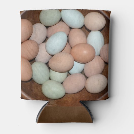 kipeieren uit vrije uitloop blikjeskoeler (Voorkant)