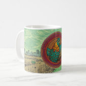 Kipembleemontwerp Koffiemok (Voorkant links)