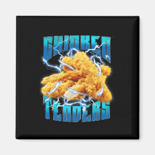Kipfilets Heavy Metal - Grappige Kipfilet Magneet