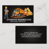 Kipkar | Bouwuitrusting | Arbeider Visitekaartje (Voorkant / Achterkant)