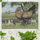 Kipkenvoer - theedoek (Gevouwen)