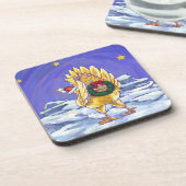 Kipkerst Bier Onderzetter (Linkerzijde)