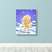 Kipkerst Canvas Afdruk (Insitu (Houten vloer))