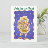 Kipkerst Kaart (Staand voorkant)