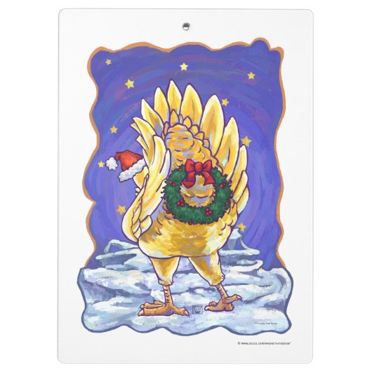 Kipkerst Klembord (Achterkant)