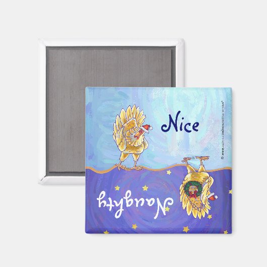 Kipkerst Magneet (Voorkant / Achterkant)