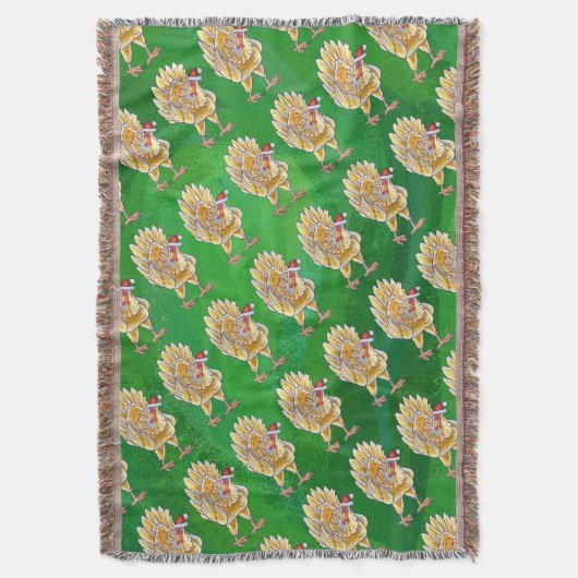 Kipkerst op groen deken (Voorkant Verticaal)