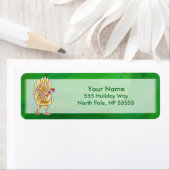 Kipkerst op groen etiket (Insitu)