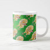 Kipkerst op groen grote koffiekop (Rechts)