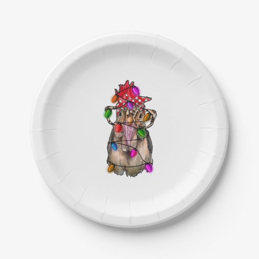Kipkerst Papieren Bordje (Voorkant)