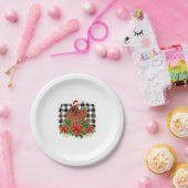 Kipkerst Papieren Bordje (Feest)