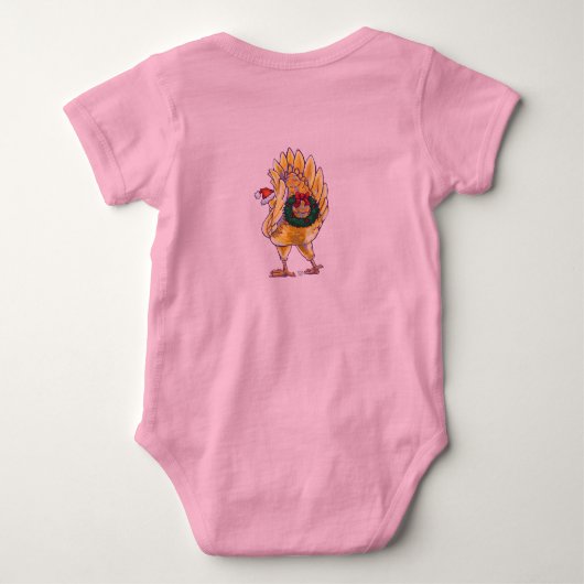 Kipkerst Romper (Achterkant)