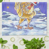 Kipkerst Theedoek (Gevouwen)