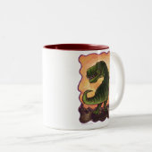 Kipkerst Tweekleurige Koffiemok (Voorkant rechts)