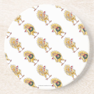 Kipkerst Zandsteen Onderzetter