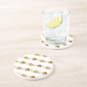 Kipkerst Zandsteen Onderzetter (Zijkant)