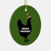 Kipkerstversiering Keramisch Ornament (Rechts)