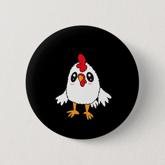 Kipknop Ronde Button 5,7 Cm (Voorkant)