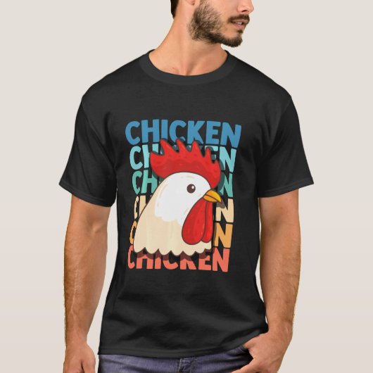 Kipkuikens Eieren Hen Farmer-kwekerij T-shirt (Voorkant)