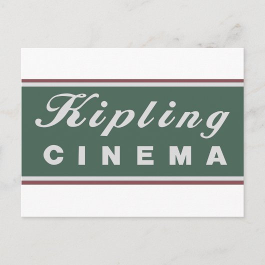 Kipling Logo Briefkaart (Voorkant)