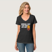 Kipnugget Als ik dip Je dippen we dippen 1 T-shirt (Voorkant volledig)