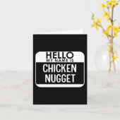 Kipnugget Kostuum Pret Makkelijk Laatste Minuut Ha Kaart (Gele Bloem)