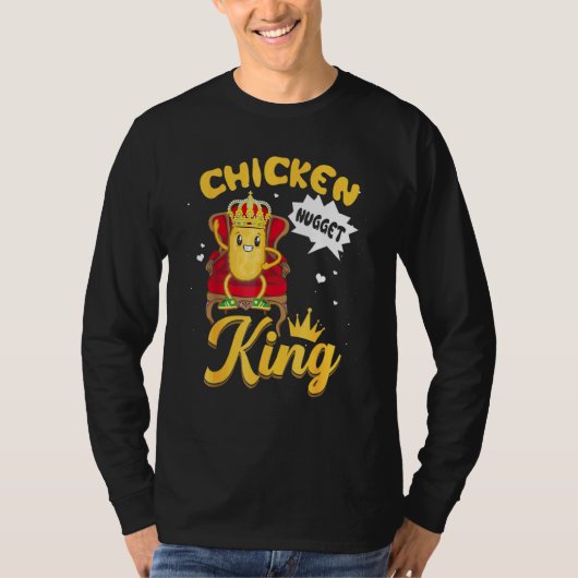 Kipnuggetkoning T-shirt (Voorkant)