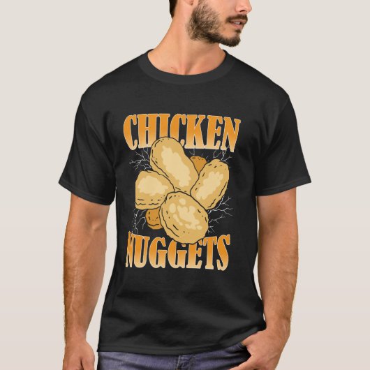 Kipnuggets Bootleg Rap Esthetiek Kipnugget T-shirt (Voorkant)