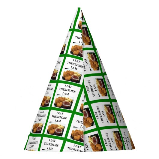 kipnuggets feesthoedjes (Achterkant)