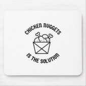 Kipnuggets is de oplossing muismat (Voorkant)