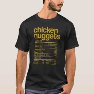 Kipnuggets Voedingswaarde Feit Thanksgiving Christ T-shirt