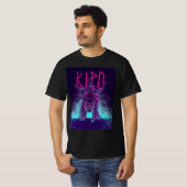 Kipo Pink/Paars Jaguar T-shirt (Voorkant volledig)