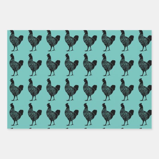 kippakpapier inpakpapier vel (Voorkant 2)