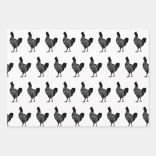 kippakpapier inpakpapier vel (Voorkant)