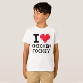 kippejockey t-shirt (Voorkant volledig)