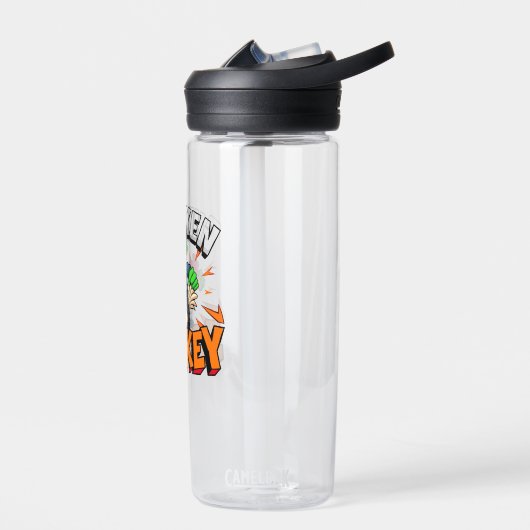 kippejockey waterfles (Links)