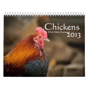 Kippen 2014 (met bijbelletjes ) kalender