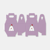 Kippen Bedankdoosjes (Uitgevouwen)