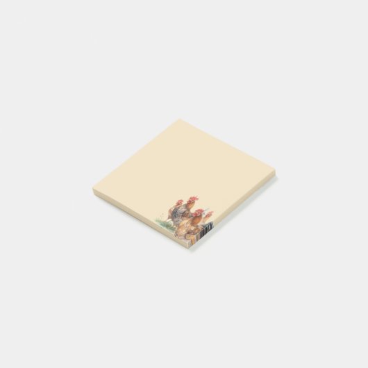 Kippen Boerderij Dierenhaan Post-it® Notes (Schuin)