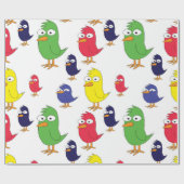 Kippen Cadeaupapier (Vlak)