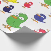 Kippen Cadeaupapier (Hoek)