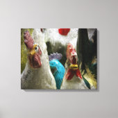 kippen canvas afdruk (Voorkant)