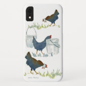 Kippen Case-Mate iPhone Case (Achterkant)