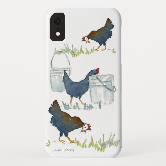 Kippen Case-Mate iPhone Case (Achterkant)