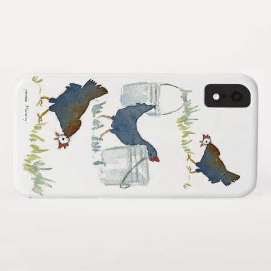 Kippen Case-Mate iPhone Case (Achterkant (horizontaal))